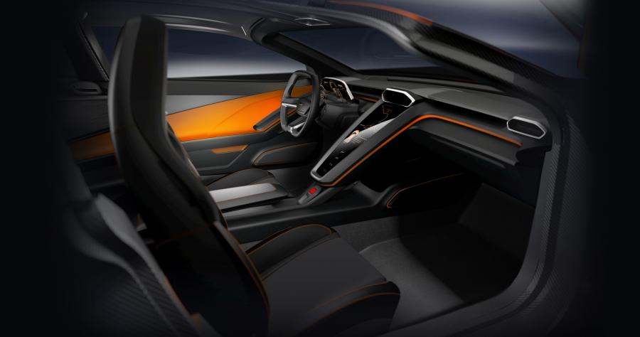 Интерьер ItalDesign GTZero 2016 года  (фото 14 из 15)